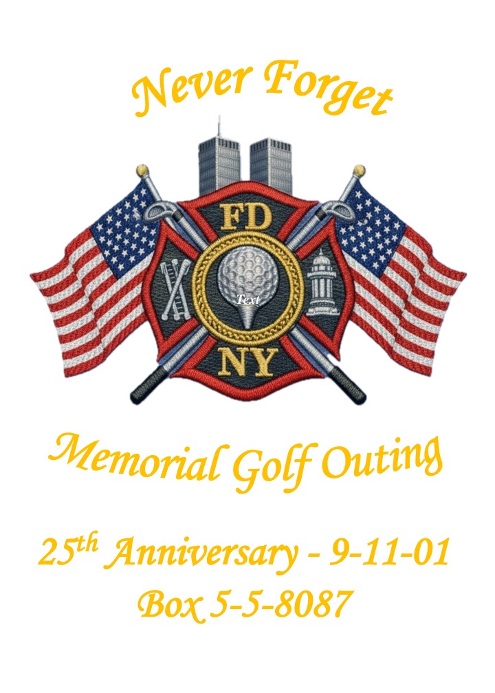 FDNY 9-11 Never Forget Golf