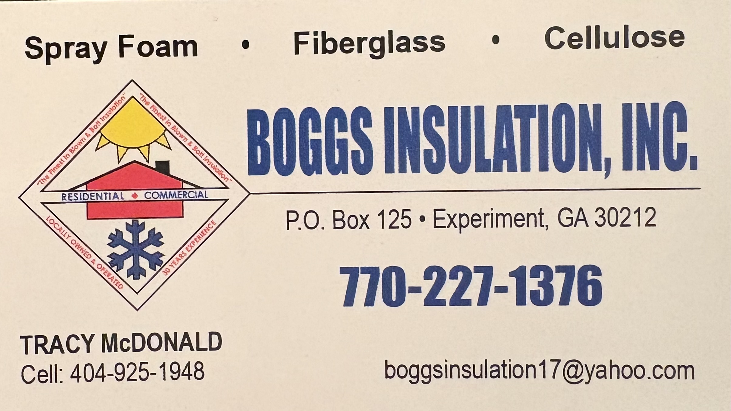 Boggs Insulation